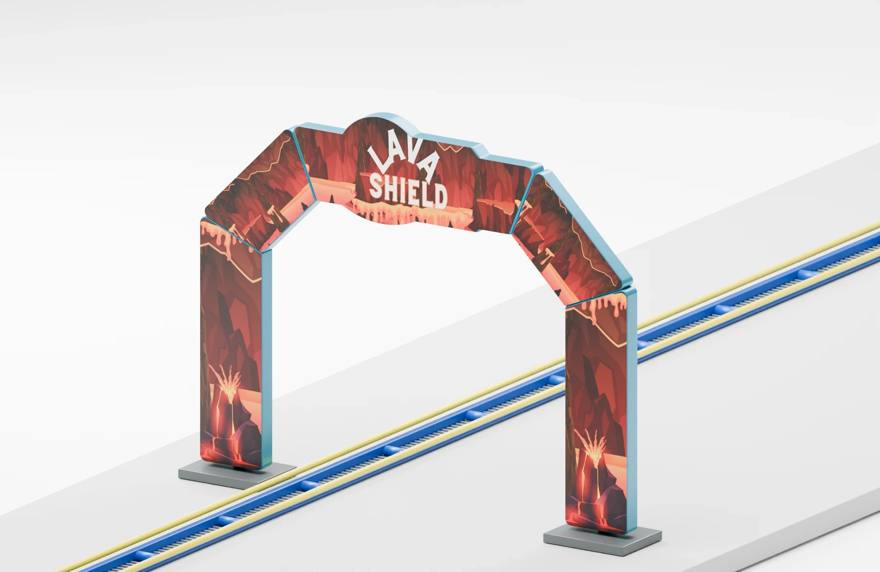 ATLANTIC — Lava Shield arch